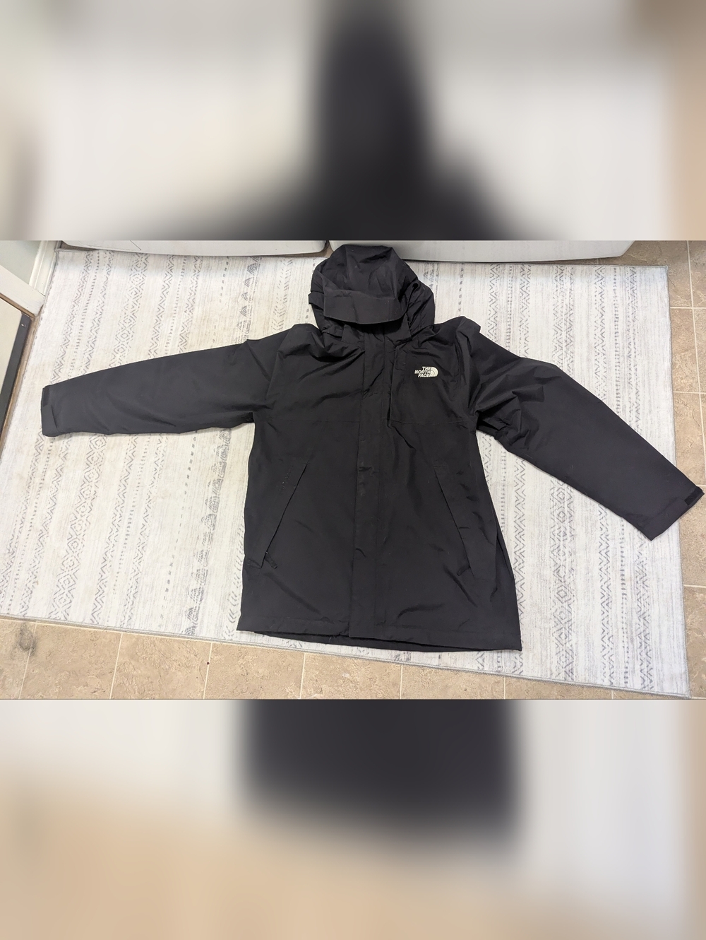 The North Face Men's Medium Black Lone peak Triclimate 2 jacket